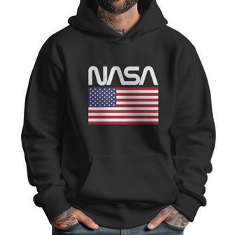 Nasa 4Th Of July American Flag Space Astronaut Shirt Men Hoodie | Favorety DE