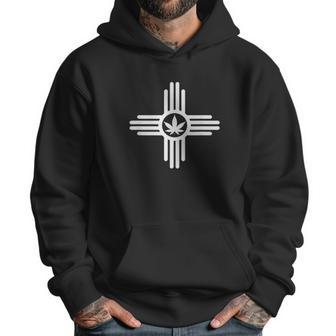 New Mexico Flag Sun Pot Leaf Men Hoodie | Favorety