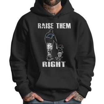 Panthers Dad And Daughter Raise Them Right Men Hoodie | Favorety CA