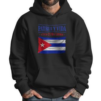 Patria Y Vida Vintage Flag For Cuba Lover Men Hoodie | Favorety