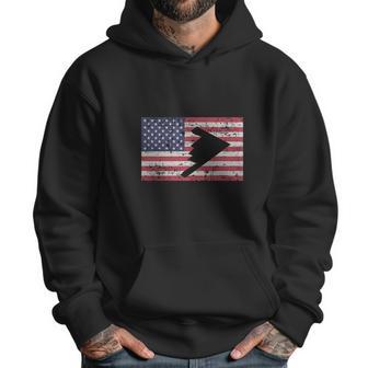 Patriotic B2 Stealth Bomber American Flag T-Shirt Men Hoodie | Favorety DE