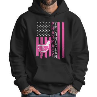 Pharmacy Technician American Flag Men Hoodie | Favorety DE