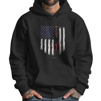 Pilot Ems Helicopter Star Of Life American Flag Men Hoodie | Favorety