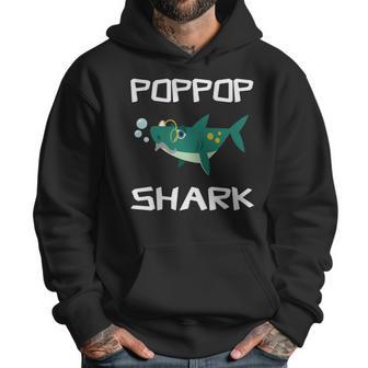 Poppop Grandpa Gift Poppop Grandpa Shark Men Hoodie | Favorety