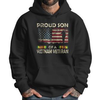 Proud Son Of Vietnam Veteran American Flag Men Hoodie | Favorety