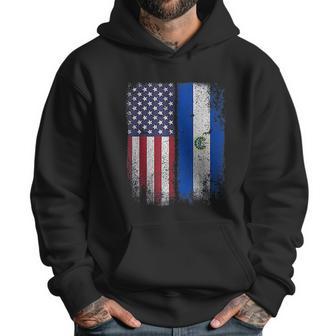 Salvadoran American Flag Men Hoodie | Favorety AU