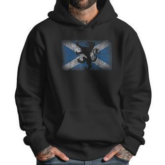 Scotland Flag Lion Rampant Scottish Pride Flag Gift Men Hoodie | Favorety UK