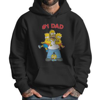 The Simpsons Cuddle Number One Dad Mens Men Hoodie | Favorety CA