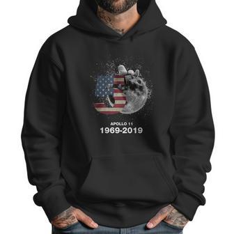 Snoopy 50Th Anniversary Apollo 11 1969-2019 American Flag Shirt Men Hoodie | Favorety