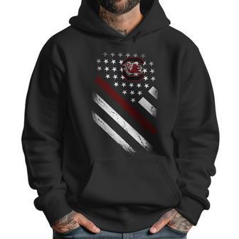 South Carolina Gamecocks American Flag Men Hoodie | Favorety DE