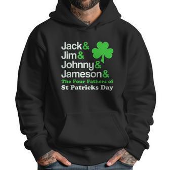 St Patricks Jack Jim Johnny Jameson The Four Fathers Men Hoodie | Favorety UK