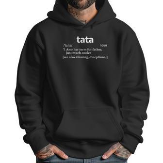 Mens Tata Father In Romanian Or Polish Funny Gifts Men Hoodie | Favorety