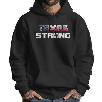 Texas Strong State Flag Logo Men Hoodie | Favorety CA