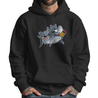 Tough Smoking Daddy Shark Men Hoodie | Favorety