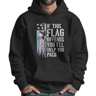 Transgender If This Flag Offends You Ar15 Gun Rights Trans Men Hoodie | Favorety CA