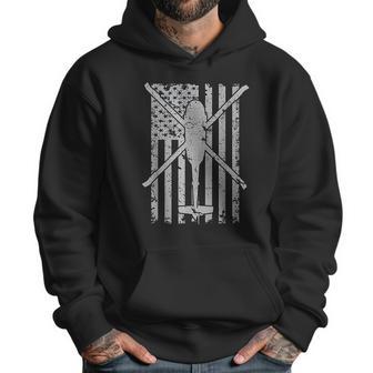 Uh60 Black Hawk Military Helicopter Patriotic Flag Men Hoodie | Favorety UK