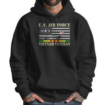 Men Us Air Force Vietnam Veteran Usaf Veterans Day Flag Men Hoodie | Favorety