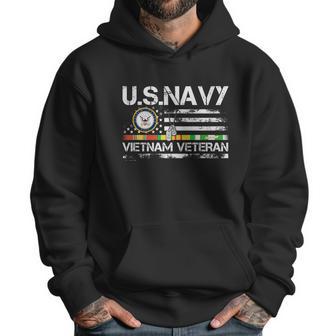 Us Navy Vietnam Veteran Usa Flag Vietnam Vet Flag Gift Graphic Design Printed Casual Daily Basic Men Hoodie | Favorety UK