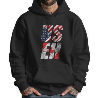 Useh Canadian Flag American Usa 4Th Of July Canada Men Hoodie | Favorety DE