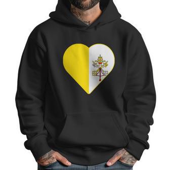 Vatican City Flag Heart Men Hoodie | Favorety DE