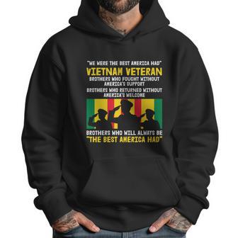 Vietnam Veteran The Best America Veteran Day Graphic Design Printed Casual Daily Basic Men Hoodie | Favorety CA