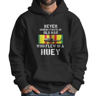 Vietnam Veteran Vet T Uh1 Huey Helicopter Graphic Design Printed Casual Daily Basic Men Hoodie | Favorety CA