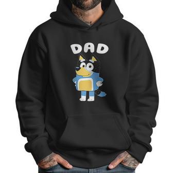 Vintage Bluey Dad Men Hoodie | Favorety