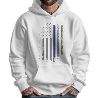 Back The Blue Usa Flag Police Lives Matter Men Hoodie | Favorety AU