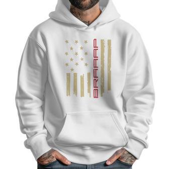 Braaap Snowmobile Flag Men Hoodie | Favorety