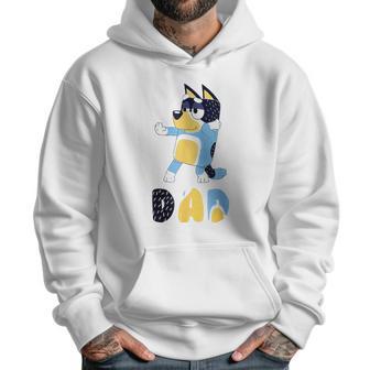 Dad Dog Cartoon Kid Anime B-Lueys Men Hoodie | Favorety UK