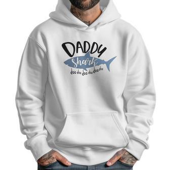 Daddy Shark Art Dad Birthday Gifts Men Hoodie | Favorety UK