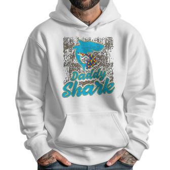 Daddy Shark Dad Father Dad Birthday Gifts Men Hoodie | Favorety