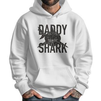 Daddy Shark Printed Graphic Dad Birthday Gifts Men Hoodie | Favorety