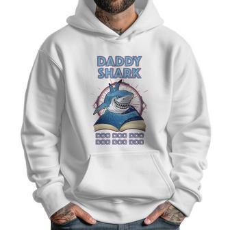 Daddy Shark Reading Book Men Hoodie | Favorety UK