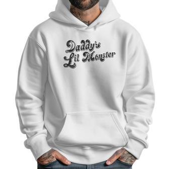 Daddys Lil Monster Gift Dad Birthday Gifts Men Hoodie | Favorety