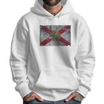 Florida Flag Vintage Fade Men Hoodie | Favorety