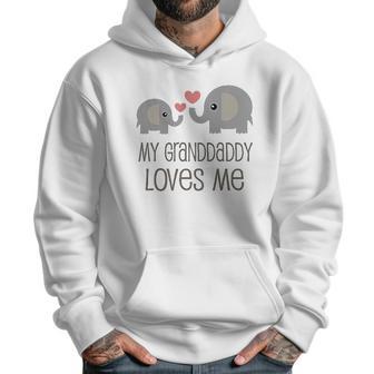 Grandaddy Loves Me Elephant Infant Creeper Men Hoodie | Favorety AU