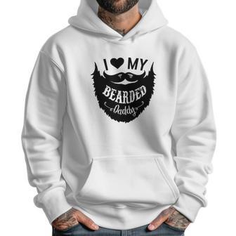 I Love My Bearded Daddy Funny Gift Idea Baby Creeper Boys Girls Men Hoodie | Favorety UK