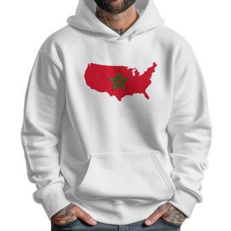 Moorish American T-Shirt America Amexem Moroccan Flag Tee Men Hoodie | Favorety AU