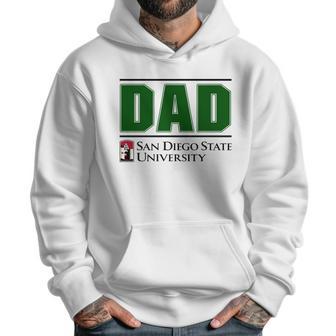 San Diego State University Proud Dad Parents Day Men Hoodie | Favorety