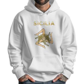 Sicilian Pride Sicilian Flag Trinacria Men Hoodie | Favorety DE