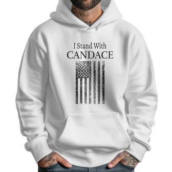 I Stand With Candace Patriot Usa Flag Men Hoodie | Favorety AU