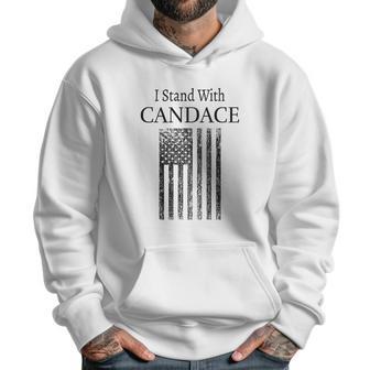 I Stand With Candace Patriot Usa Flag Red Pill Men Hoodie | Favorety DE