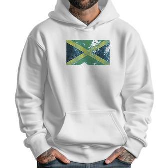 Trunk Candy Distressed Jamaica Flag Modern Fit Men Hoodie | Favorety DE