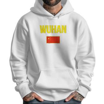 Wuhan Chinese Flag China Souvenir Men Hoodie | Favorety