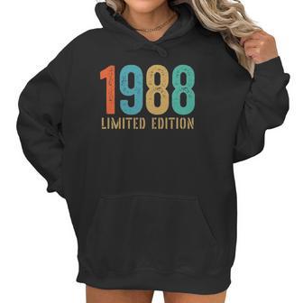 33 Years Old Men Women Limited Edition Birthday Decorations Women Hoodie | Favorety DE