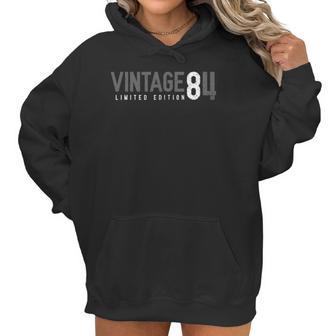 38 Years Old Vintage 1984 38Th Birthday Decoration Men Women Women Hoodie | Favorety AU