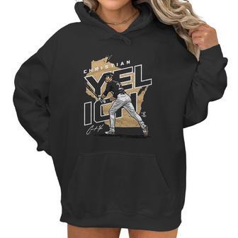 500 Level Christian Yelich Milwaukee Baseball Women Hoodie | Favorety DE