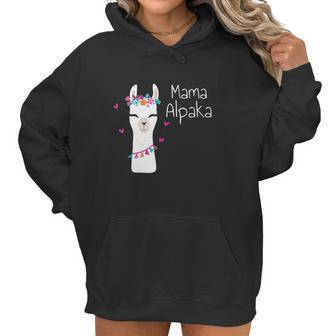 Alpaca Mama Funny Cute Mom Gift Women Hoodie | Favorety UK