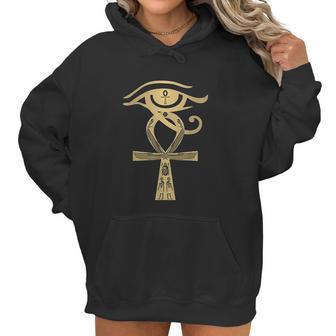 Ancient Egypt Egyptian God Horus Kemetic Heru Women Hoodie | Favorety UK